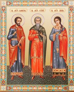 Св. мчци Гурий, Самон и Авив