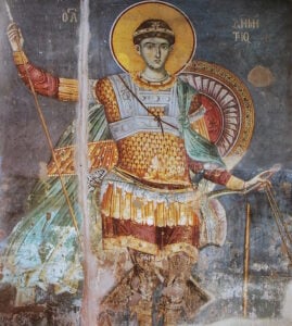 Св. вмчк Димитър Солунски