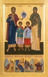 Св. мчк Евстатий Плакида